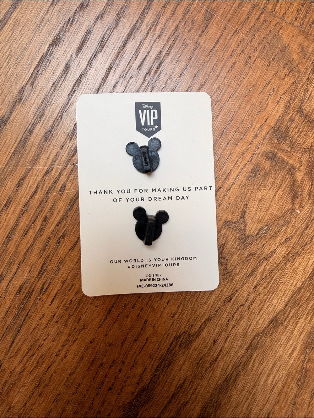 Disney VIP Tour Pin Exclusive Private Tour Pin - Picture 2 of 2